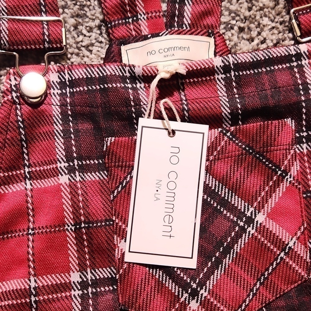 No Comment NY LA Overall Dress - Picture 2 of 5